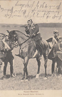 4477) KAISER MANÖVER - Seine Majestät KAISER WILHELM II - Auf Pferd M. Zigarette Uniform - LANDSHUT 15.05.1910 - Maniobras