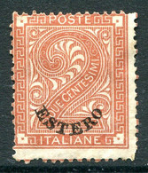 Italian Levant 1874 - Stamps Of 1863-77 - 2c Brown HM (SG 2) - Emissions Générales