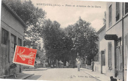 MONTLUEL - Pont Et Avenue De La Gare - Montluel