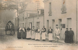 DANGE : HOTEL TOUILLET - GRANGER - ENTREPRISE DE NOCES ET BANQUETS - Dange Saint Romain