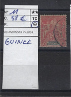 FRANCE COLONIE GUINEE FRANCAISE  N° 11 OBL - Used Stamps