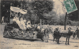 17-MARENNES-FÊTE DES VENDANGES, ORGANISEE A BORDEAUX, PAR LA PETITE GIRONDE - CHAR DE MARENNES - Marennes