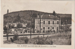 DAV :  Yvelines : SAINT  REMY  Les  CHEVREUSE : La  Gare , 1959 - St.-Rémy-lès-Chevreuse