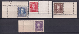 MONACO -  1933 - YVERT N° 115/118 ** MNH BORDS DE FEUILLE ! - COTE = 145 EUROS - Neufs