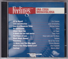 CD COMPACT DISC FEELING UNA COSA MERAVIGLIOSA LE CANZONI DEL CUORE - Compilaciones