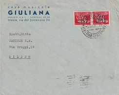 TRIESTE 1947 LETTRE AMG VG - Sonstige & Ohne Zuordnung