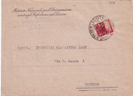 TRIESTE 1947 LETTRE AMG VG - Andere & Zonder Classificatie