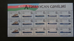 1994 AZERBAIDJAN Yv 172-186 MNH C57 - Barcos