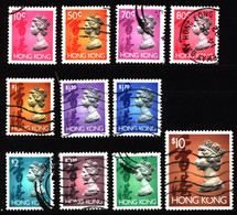Hong Kong 1992 Mi 654_667 Queen Elizabeth II (1) - Used Stamps