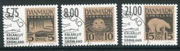 GREENLAND 2001 HAFNIA '01 Stamp Exhibition Used.  Michel 371-73 - Gebruikt