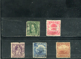 Cuba 1899-1902 Yt 142-146 - Used Stamps