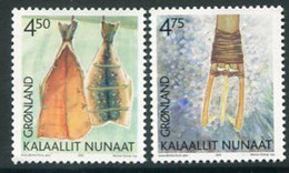 GREENLAND 2001 Cultural Heritage II  MNH / **.  Michel 366-67 - Unused Stamps
