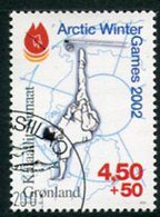 GREENLAND 2001 Arctic Winter Games  Used.  Michel 365 - Oblitérés