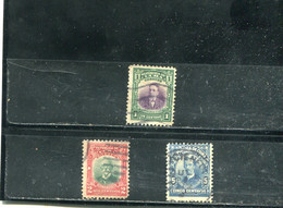 Cuba 1910 Yt 153-154 156 - Neufs