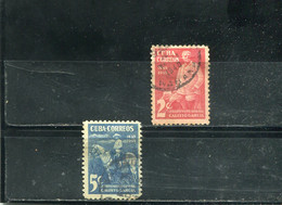 Cuba 1939 Yt 260-261 - Oblitérés