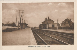 CPA - Aubevoye - La Gare - Aubevoye