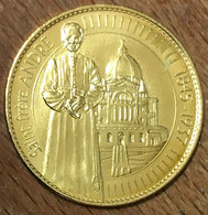 CANADA QUÉBEC SAINT FRÈRE ANDRÉ MÉDAILLE SOUVENIR ARTHUS BERTRAND JETON TOURISTIQUE MEDALS TOKENS COINS - 2018