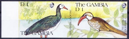 Gambia 1991 MNH Imperf, Spur-winged Goose, Red-billed Hornbill, Birds - Ganzen