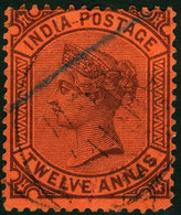 India 1876 Mi 29 Queen Victoria - 1858-79 Crown Colony