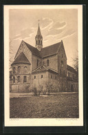 AK Lehnin, Klosterkirche Mit Wolken - Lehnin