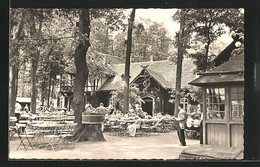 AK Lübbenau, Gasthaus Spreewaldhof, Aussenanlagen - Lübbenau