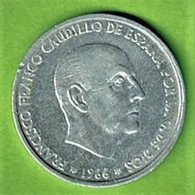 ESPAGNE / 50 CENTIMOS / 1966 / ALU / FRANCO - 50 Centimos