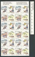 B61-69 CANADA 1988 Crippled Children Easter Seals Sheet A MNH - Privaat & Lokale Post