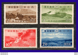 1939 - Japon - Scott Nº 290 / 293 - MNH - JA- 66 - 04 - Nuovi