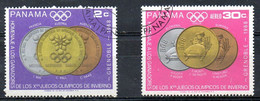 PANAMA. Timbres Oblitérés De 1968. Médaillés Aux J.O. De Grenoble. - Winter 1968: Grenoble