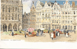 Carte Postale Bruxelles. La Grand'Place. H. Lassiers - Monumenti, Edifici