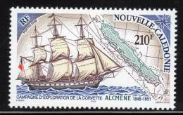 Nouvelle Calédonie - N°872 ** (2002) Voilier - Nuovi