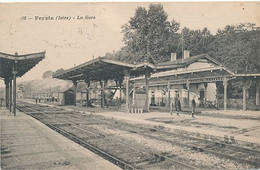 FEYZIN - N° 18 - LA GARE (CHEMIN DE FER) - Feyzin