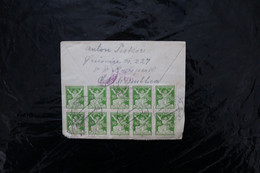 Czechoslovakia Registered Cover To US 10 Copies Breaking Chains 50h Brusperk 1923 WYSIWYG A04s - Covers & Documents