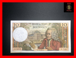 France 10 Francs  5.11.1971    P. 150  Stain   UNC- - 10 F 1963-1973 ''Voltaire''