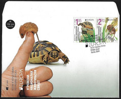 BOSNIA SERBIA /BOSNIA SERBIEN /BOSNIE SERBIE.  -EUROPA 2021 -ENDANGERED NATIONAL WILDLIFE"- FDC De La SERIE N - 2021