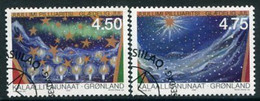 GREENLAND 2000 Christmas Used.  Michel 359-60 - Usati