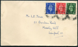 1937 (May 10th) GB KG6 First Day Cover Liverpool 23 (Crosby?) - ....-1951 Pre-Elizabeth II