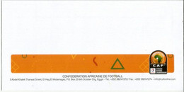 CAF.Confederation Africaine De Football. Blank Envelope From The Headquarters In Egypt.  (unused) - Lettres & Documents