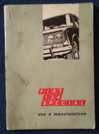 02858   "FIAT 124 SPECIAL - MANUALE USO E MANUTENZIONE - I 1969 - IV EDIZ." ORIG. - Other
