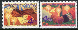 GREENLAND 1999 Christmas MNH / **.  Michel 344-45 - Unused Stamps