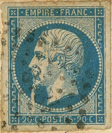 Promo 22 Décembre 1859 Napoleon N°14 Belle Vatiété Sur Lettre Lsc De Lyon Pour Marseille - 1849-1876: Classic Period