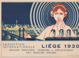 Exposition Internatnionale De Liège;1930-Grande Industrie Sciences & Applications Art WALLON Ancien-scan - Liege