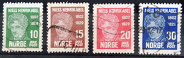 NORVEGE                      N° 141/144                        OBLITERE - Gebruikt