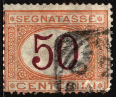 Italy 1890 Mi P9 Number Within An Oval - Strafport