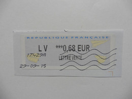 Vignettes D'affranchissement > 2000 Type « Avions En Papier » LV   Lettre Verte - 2000 Type « Avions En Papier »