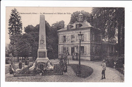 Liancourt - Le Monument Et L'Hôtel De Ville - Liancourt