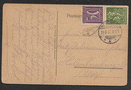 Germany - 1922 PPC Bad Neuenahr - Posted Neuenahr To Hohenlimburg - Covers & Documents