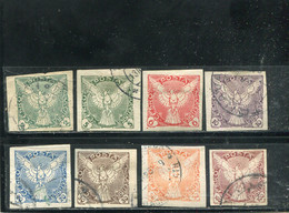 Tchécoslovaquie 1919-20 Yt 1-8 - Newspaper Stamps