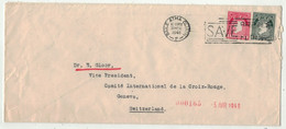 Irlande // Eire // // Lettre Pour Genève (Suisse) Grand Format - Covers & Documents