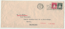 Irlande // Eire // // Lettre Pour Genève (Suisse) Grand Format - Briefe U. Dokumente